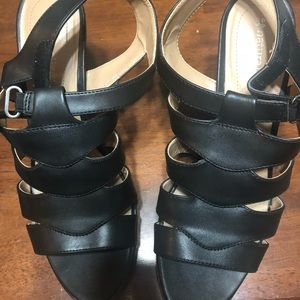 Naturalizer black sandal like new
